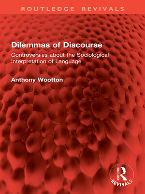 cover image of Dilemmas of Discourse